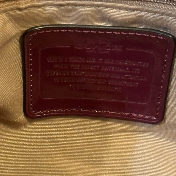 Coach Signature Stripe Purse - Picture 8 of 9